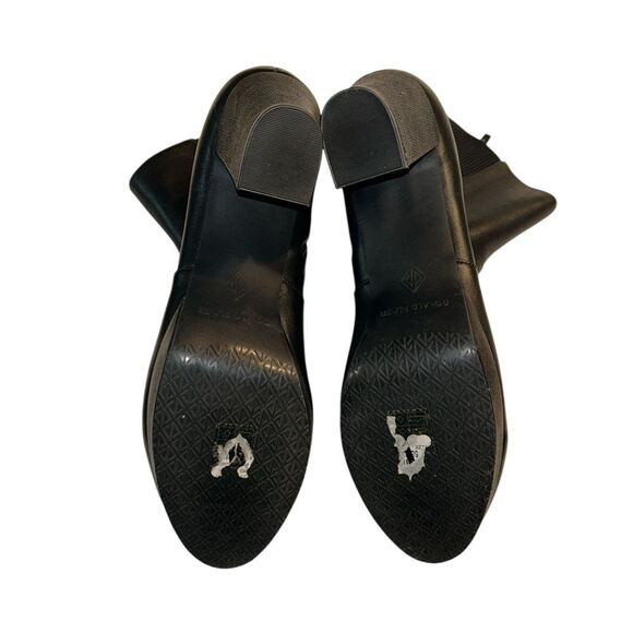 Donald J Pliner Black Platform Leather Boots(Size 10M) - Picture 4 of 11